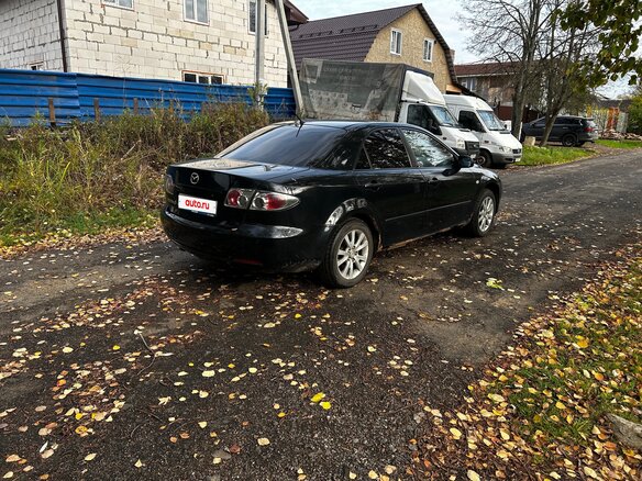 2006 Mazda 6 I (GG) Рестайлинг, чёрный, 230000 рублей - вид 5