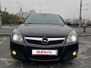 2008 Opel Vectra C Рестайлинг, чёрный, 530000 рублей, вид 2