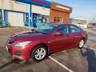 2011 Mazda 6 II (GH) Рестайлинг, красный, 950000 рублей, вид 2