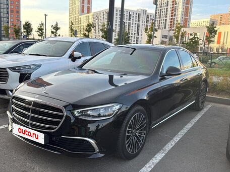 2021 Mercedes-Benz S-Класс 350 d VII (W223), чёрный, 7550000 рублей, вид 1
