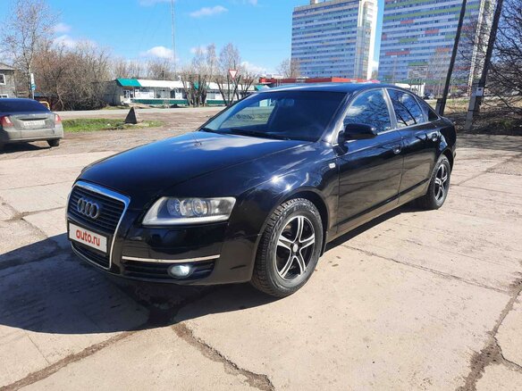 2005 Audi A6 III (C6), чёрный - вид 1