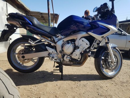 2005 Yamaha FZ6, синий, 460000 рублей, вид 1