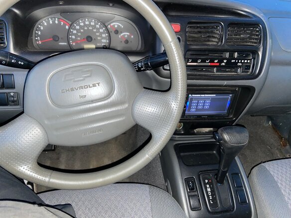 1999 Chevrolet Tracker II, синий, 275000 рублей - вид 5