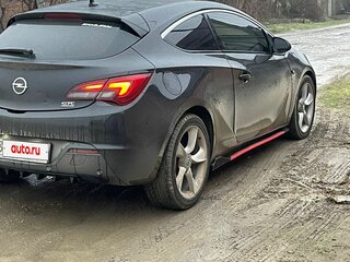 2012 Opel Astra GTC J Рестайлинг, чёрный, 950000 рублей, вид 3