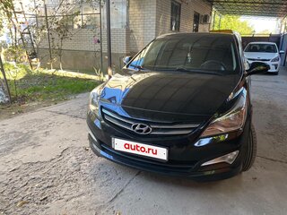 2016 Hyundai Solaris I Рестайлинг, чёрный, 1200000 рублей, вид 1
