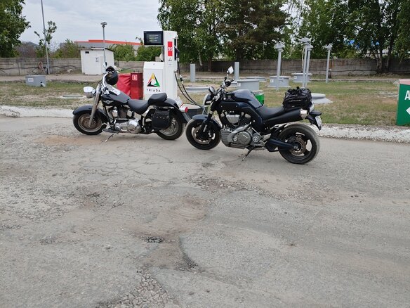 2005 Yamaha MT-01, синий, 500000 рублей - вид 3