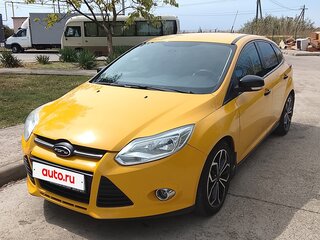 2012 Ford Focus III, жёлтый, 850000 рублей, вид 2