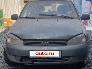 2010 Lada (ВАЗ) Kalina I, серый, 120000 рублей, вид 1