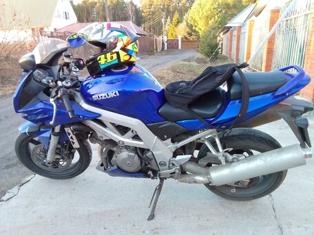 2003 Suzuki SV 1000, синий, 265000 рублей, вид 3