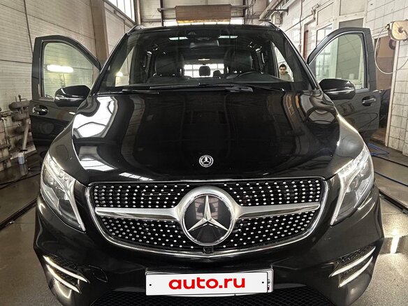 2021 Mercedes-Benz V-Класс Long 250 d длинный III (W447) Рестайлинг, чёрный, 6600000 рублей