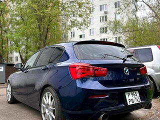 2017 BMW 1 серии 118i II (F20/F21) Рестайлинг, синий, 1550000 рублей, вид 4