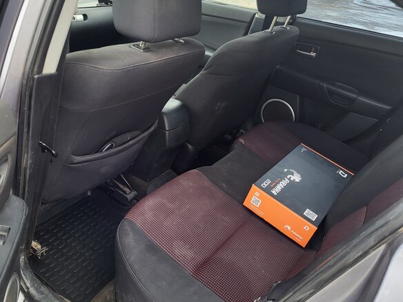 2004 Mazda 3 I (BK), серый, 465000 рублей - вид 6