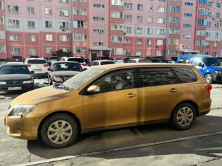 2010 Toyota Corolla Fielder X (E140, E150) Рестайлинг, коричневый, 1100000 рублей, вид 4