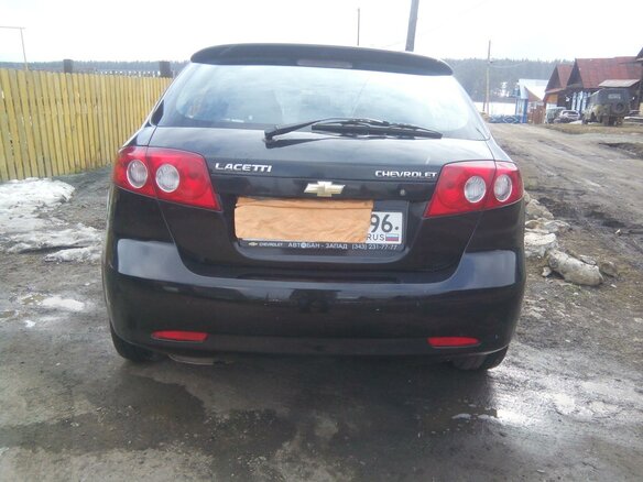2011 Chevrolet Lacetti I, чёрный, 315000 рублей - вид 2