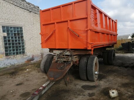 2007 МАЗ Прицеп самосвальный, оранжевый, 900000 рублей, вид 1
