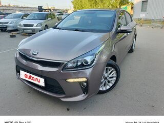 2019 Kia Rio IV, коричневый, 1350000 рублей, вид 4