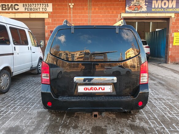 2012 Nissan Pathfinder III Рестайлинг, чёрный, 1400000 рублей - вид 3
