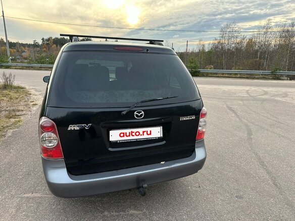 2004 Mazda MPV II (LW) Рестайлинг, чёрный, 120000 рублей - вид 11