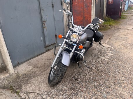 1999 Honda Shadow 400, серебристый, 400000 рублей, вид 5