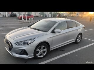 2019 Hyundai Sonata VII (LF) Рестайлинг, серебристый, 2100000 рублей, вид 1