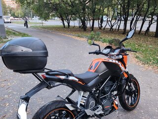 2014 KTM 200 Duke, оранжевый, 190000 рублей, вид 4