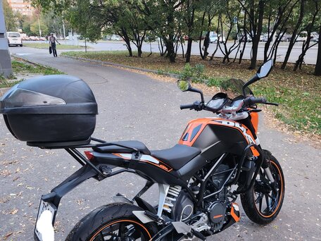 2014 KTM 200 Duke, оранжевый, 190000 рублей, вид 4