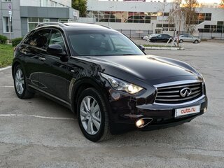 2012 Infiniti FX30d II (S51), коричневый, 1790000 рублей, вид 4
