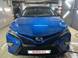 2018 Toyota Camry US Market VIII (XV70), синий, 2690000 рублей, вид 2
