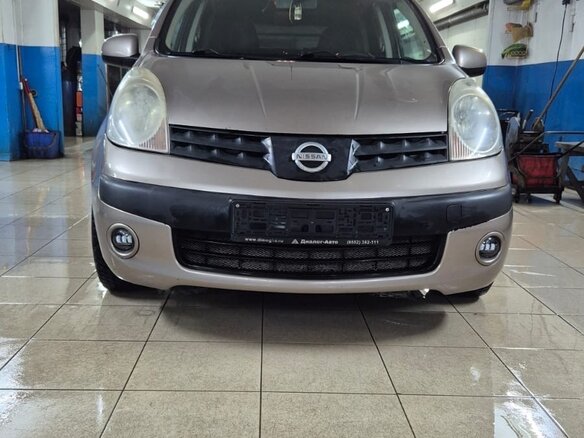 2007 Nissan Note I, коричневый, 640000 рублей - вид 1