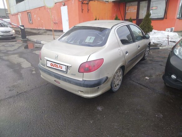 2007 Peugeot 206, серый, 275000 рублей - вид 1