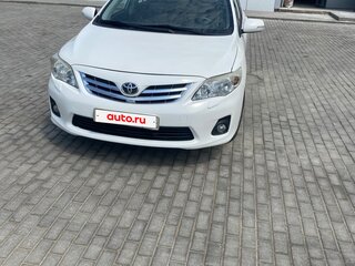 2012 Toyota Corolla X (E140, E150) Рестайлинг, белый, 1220000 рублей, вид 2