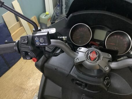 2014 Gilera Fuoco 500ie, чёрный, 670000 рублей, вид 4