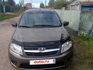 2016 Lada (ВАЗ) Granta I, серый, 430000 рублей, вид 2