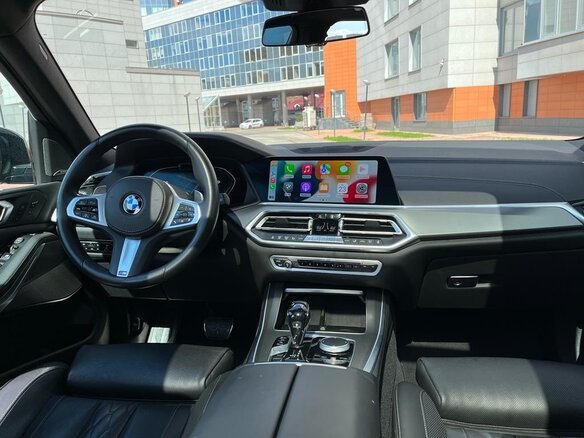 2020 BMW X5 30d IV (G05/G18), синий, 7700000 рублей - вид 8