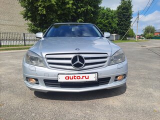 2008 Mercedes-Benz C-Класс 180 Kompressor III (W204), серебристый, 900000 рублей, вид 2