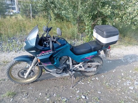 1994 Honda Transalp 400, голубой, 350000 рублей, вид 4