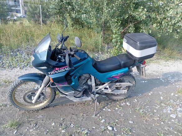 1994 Honda Transalp 400, голубой, 340000 рублей - вид 3