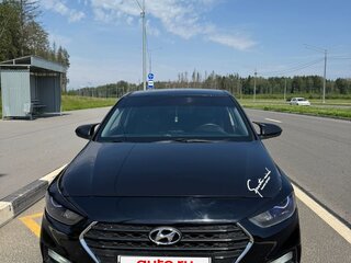 2017 Hyundai Solaris II, чёрный, 1070000 рублей, вид 2