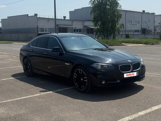 2015 BMW 5 серии 530d xDrive VI (F10/F11/F07) Рестайлинг, чёрный, 2600000 рублей, вид 3
