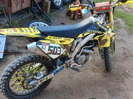 2011 Suzuki RM-Z 250, жёлтый, 340000 рублей, вид 5