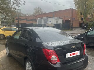 2014 Chevrolet Aveo II, чёрный, 770000 рублей, вид 4