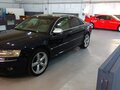 2005 Audi A8 Long II (D3) Рестайлинг, синий - вид 5