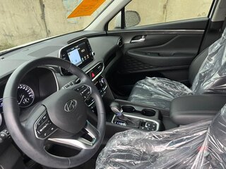 2019 Hyundai Santa Fe IV, белый, 3150000 рублей, вид 2