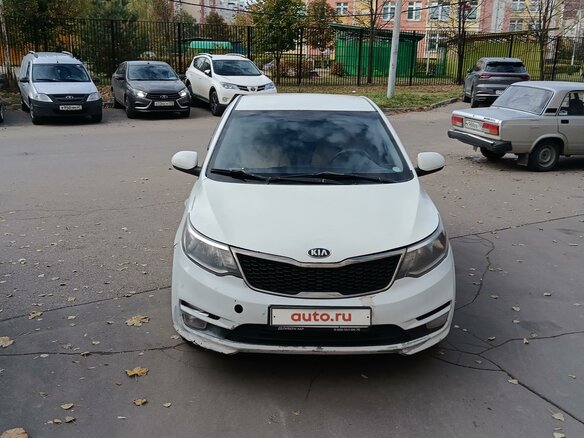 2012 Kia Rio III, белый, 450000 рублей - вид 1