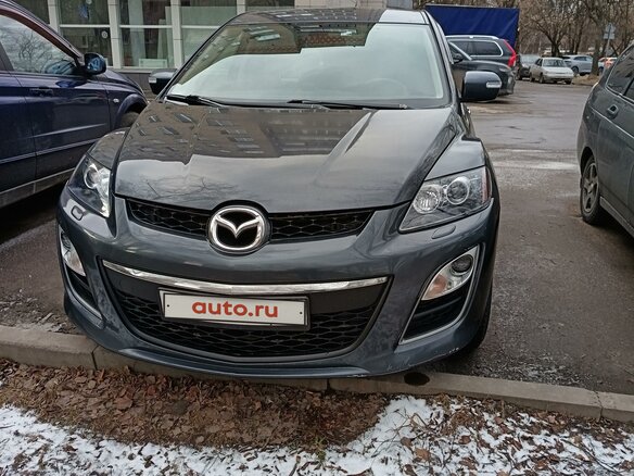 2010 Mazda CX-7 I Рестайлинг, серый, 970000 рублей