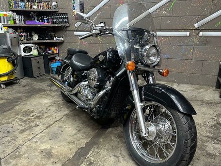 2003 Honda Shadow 750, чёрный, 490000 рублей, вид 1