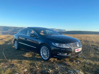 2012 Volkswagen Passat CC I Рестайлинг, чёрный, 1400000 рублей, вид 3