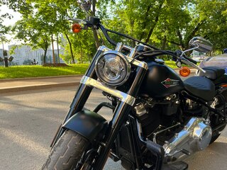 2018 Harley-Davidson Softail Slim, чёрный, 1940000 рублей, вид 3