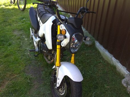 2017 Motoland MX 125, белый, 105000 рублей, вид 3