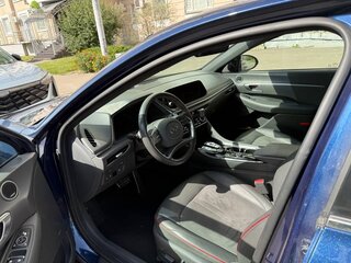 2021 Hyundai Sonata VIII (DN8), синий, 2353000 рублей, вид 4